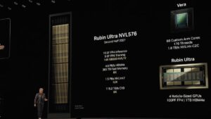 Nvidia 宣布将于 2026 年推出 Rubin GPU，将于 2027 年宣布推出 Rubin Ultra，Feynam 也已添加到路线图中