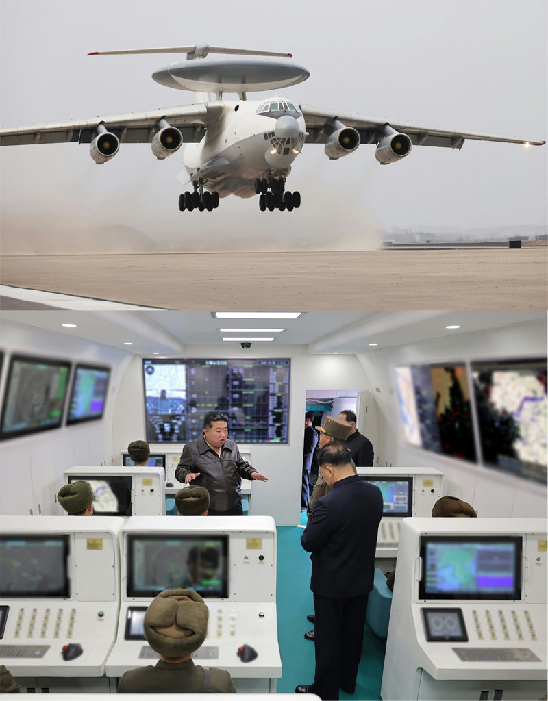 N. Korea 展示预警和控制飞机