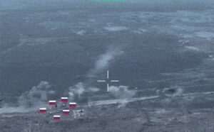 乌克兰无人机在波克罗夫斯克郊外的一个早晨炸毁了 14 辆俄罗斯汽车