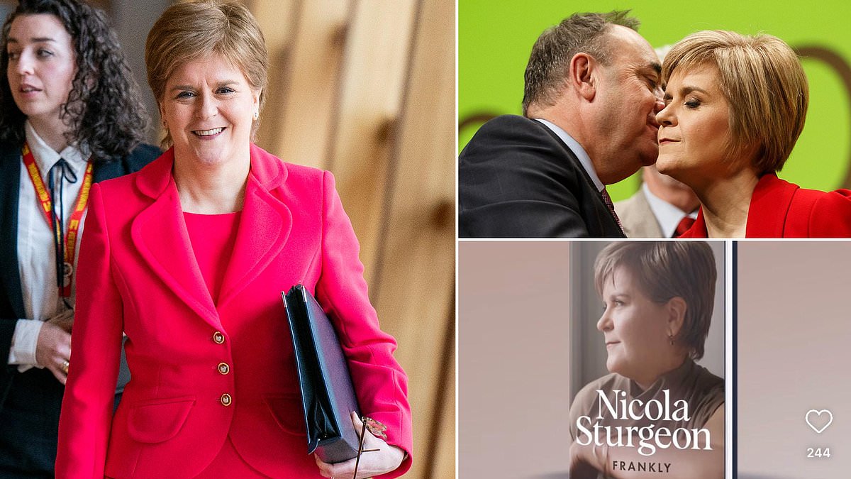 尼古拉·斯特金 （Nicola Sturgeon） 表示，她即将出版的书将公开坦率地讲述她的“错误和心碎”