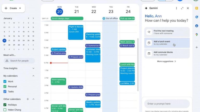 Gemini AI 即将登陆 Google 日历 – 以下是它可以做什么以及如何尝试