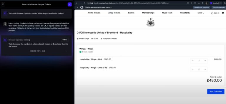Opera 最新的 AI 功能可以为您购物、预订酒店等