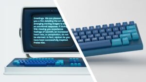 遗憾的是，您无法购买 Apple 的 Lumon Terminal Pro 计算机，但这里是获得 Severance 式键帽的地方