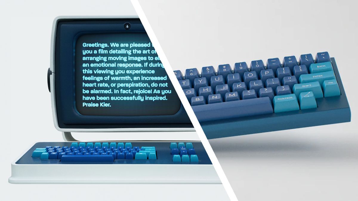 遗憾的是，您无法购买 Apple 的 Lumon Terminal Pro 计算机，但这里是获得 Severance 式键帽的地方