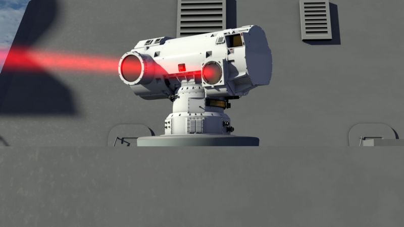 DragonFire：海军的无人机杀戮激光器，发射成本低廉且准确致命