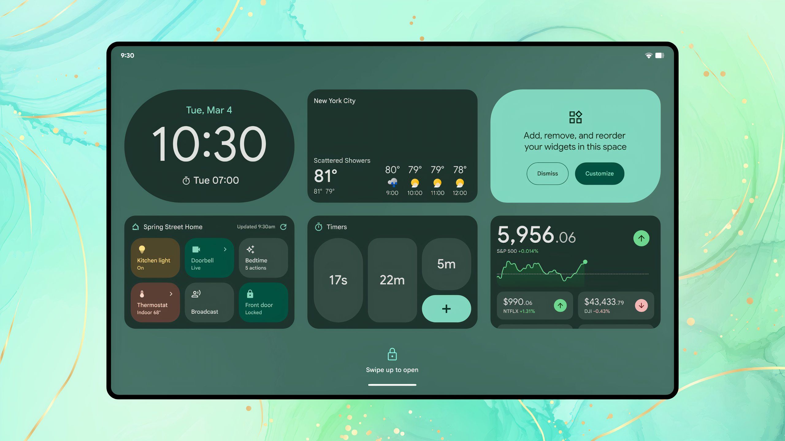 锁屏小部件正在回归 Android，这已经是很长一段时间了