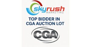 Skyrush Marketing 被选为 CGA 拍卖品的收藏品评级机构最高出价者