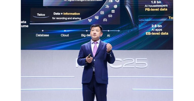 华为推出 AI Ready 数据存储，让运营商拥抱 AI