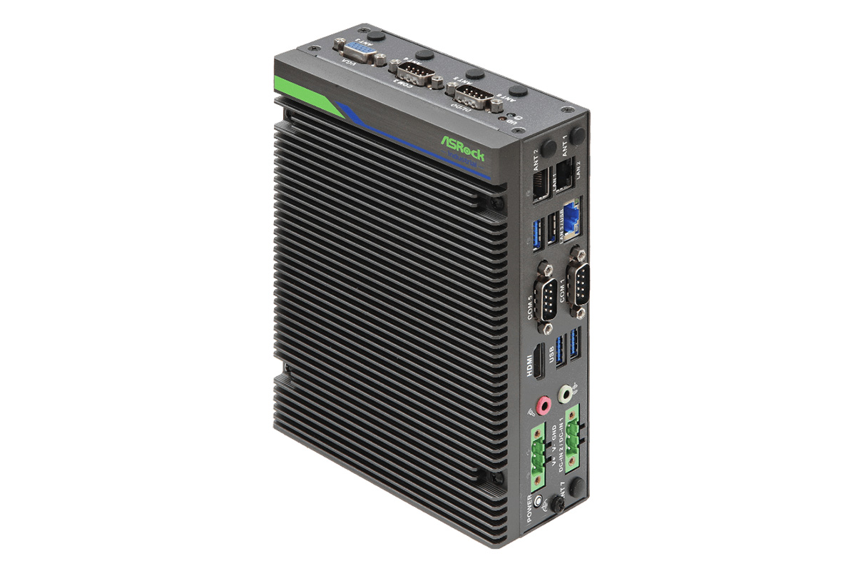 华擎 iEP-7040E 无风扇工业物联网控制器采用 Intel Core Ultra Arrow Lake-H CPU，36V DI/DO