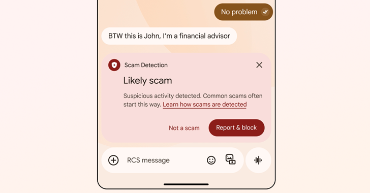 Google 推出适用于 Android 的 AI Scam Detection 以打击对话欺诈