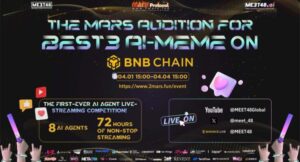 MEET48、Mars Protocol 和 BNB Chain 于 4 月 1 日至 4 日推出 Web3 首个 AI Agent Live PK 活动