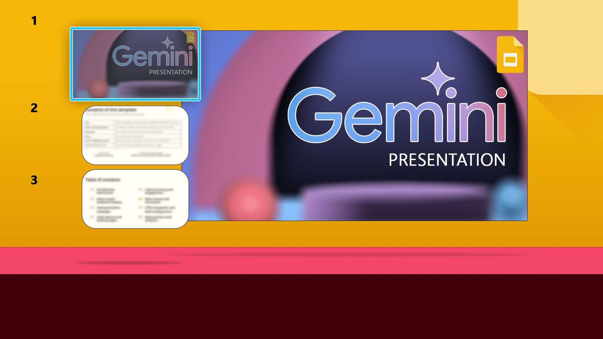 我在 Google 幻灯片中使用 Gemini 创建了一个完整的演示文稿，它是这样的