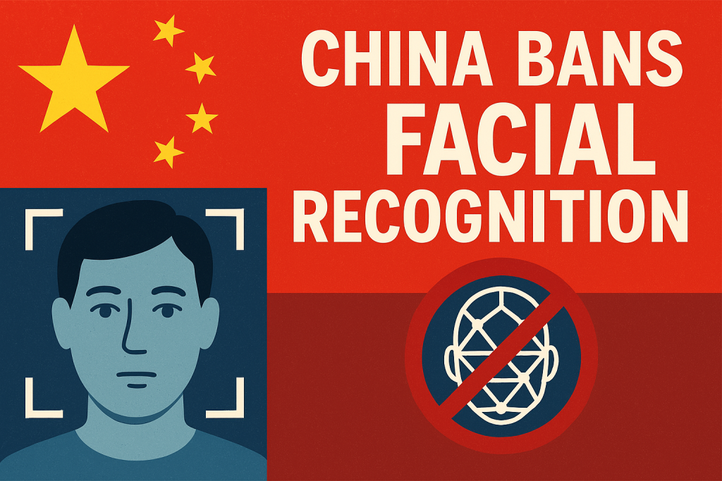 中国禁止未经同意的面部识别