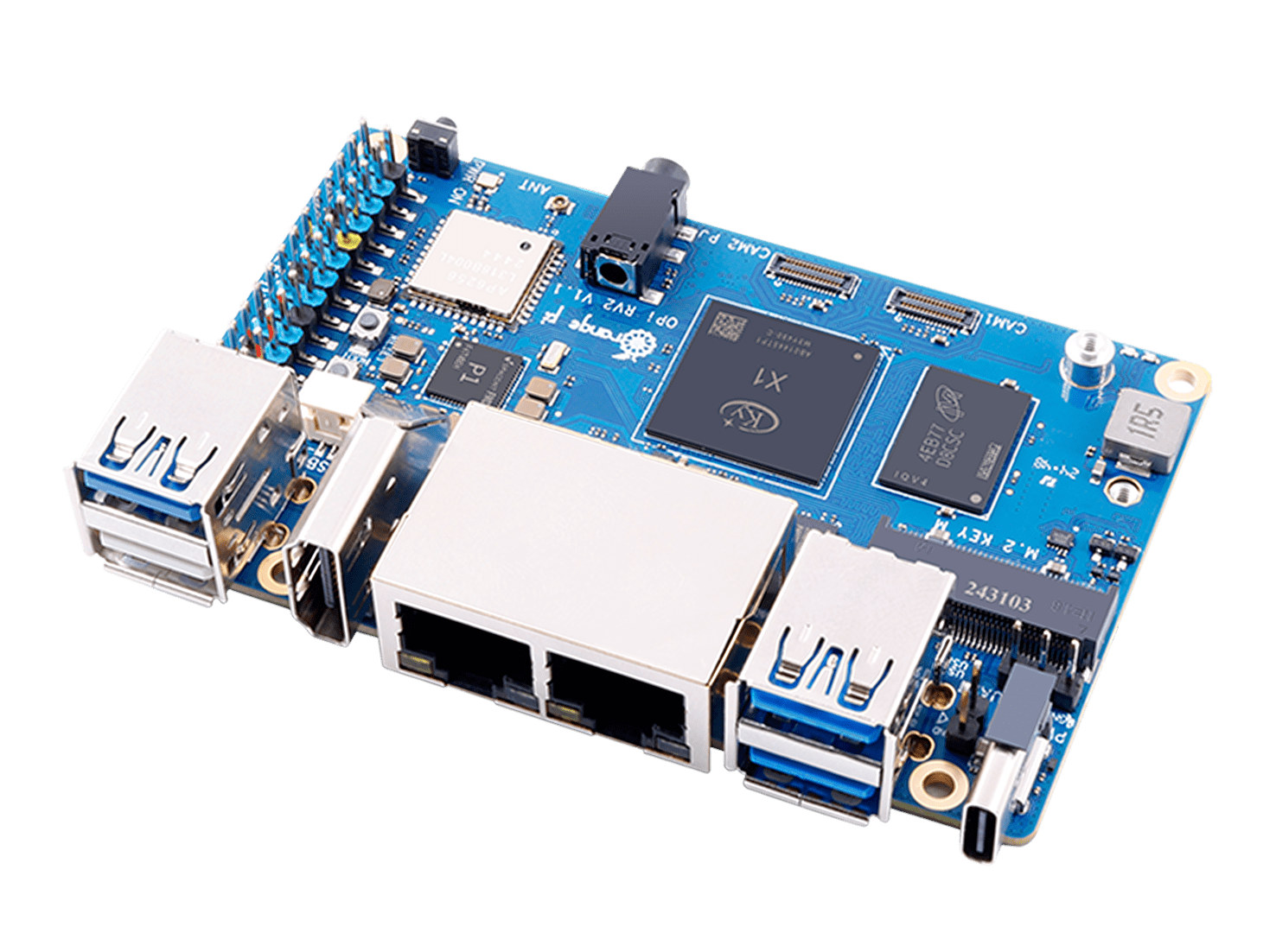 Orange Pi RV2 – 由 Ky X1 八核 SoC 和 2 TOPS AI 加速器提供支持的 30 美元 + RISC-V SBC