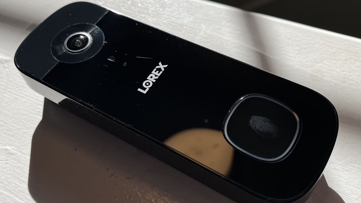 我喜欢 Lorex 4K 电池可视门铃的纵横比，但不太喜欢电池