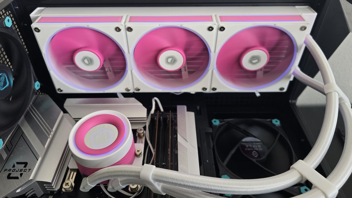 ID-Cooling FX 360 INF Pink 评测：时尚的粉红色，但以多种方式响亮