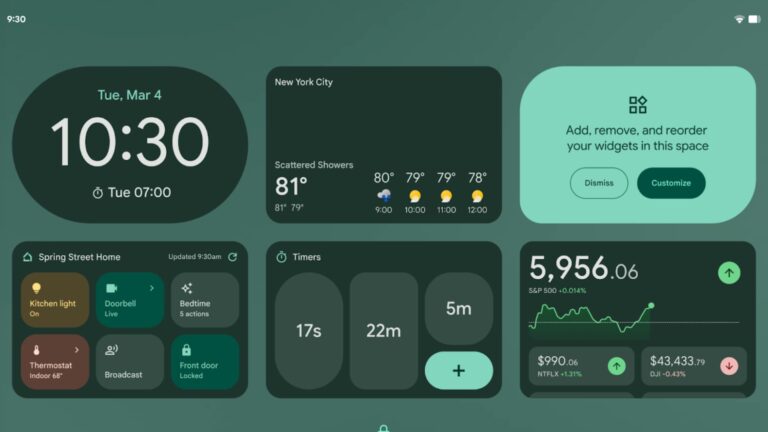 锁屏小部件将于今年夏天登陆 Android 手机