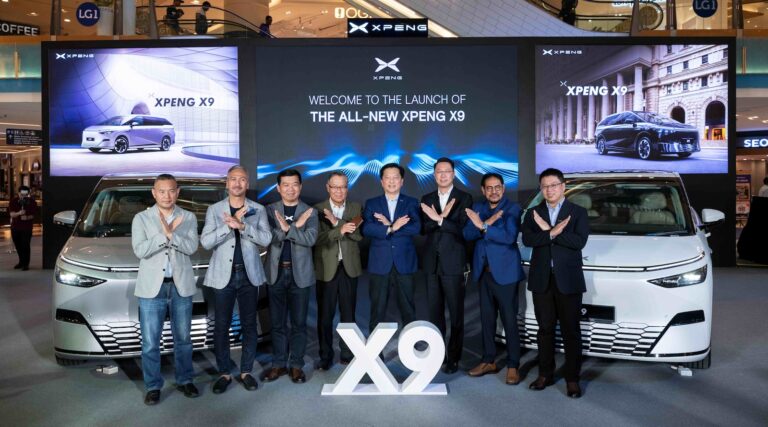 小鹏 X9 在马来西亚推出