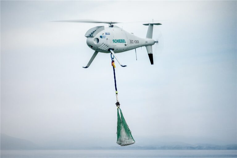 Schiebel Camcopter S-100 无人机系统被 EDA 选为跨域物流计划