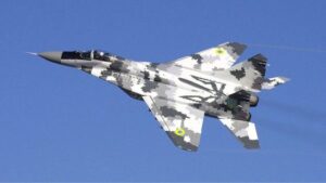 俄罗斯的防空武器库精确摧毁了 MiG-29