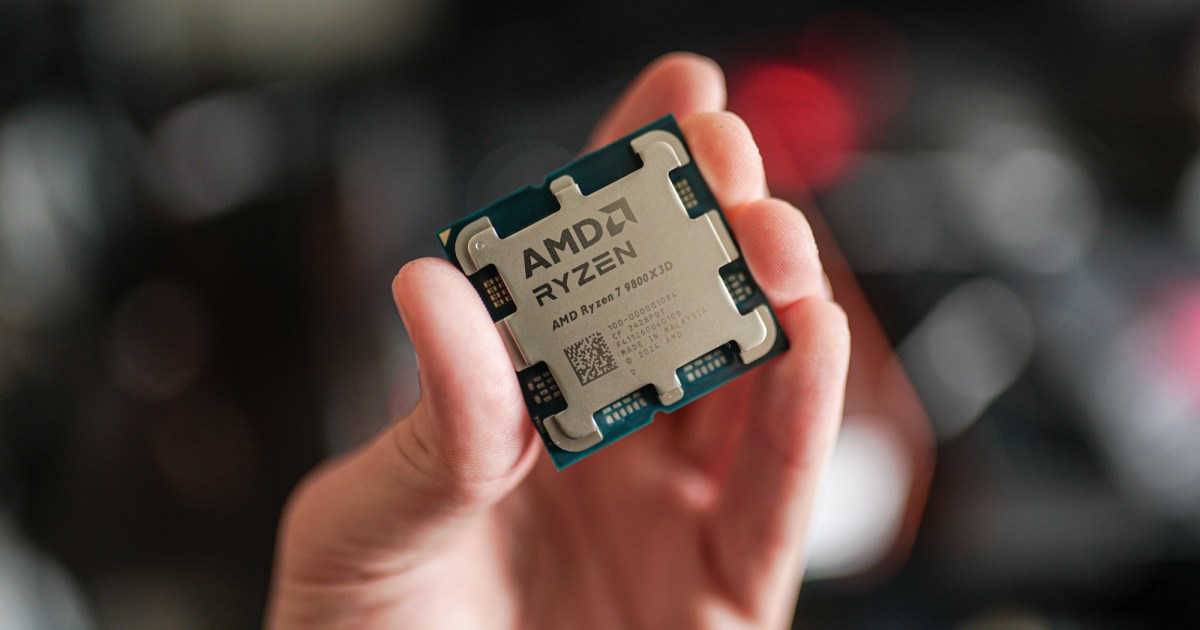 AMD 的 Ryzen 7 9800X3D 芯片过早推出