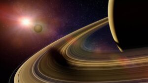 土星绕木星运行环