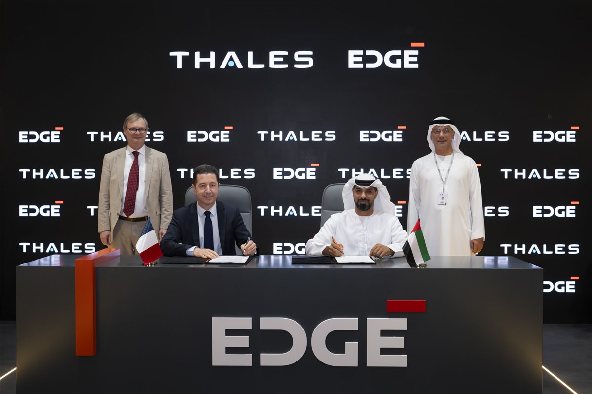EDGE 和泰雷兹加强战略合作，签署先进无线电和 IFF 解决方案谅解备忘录