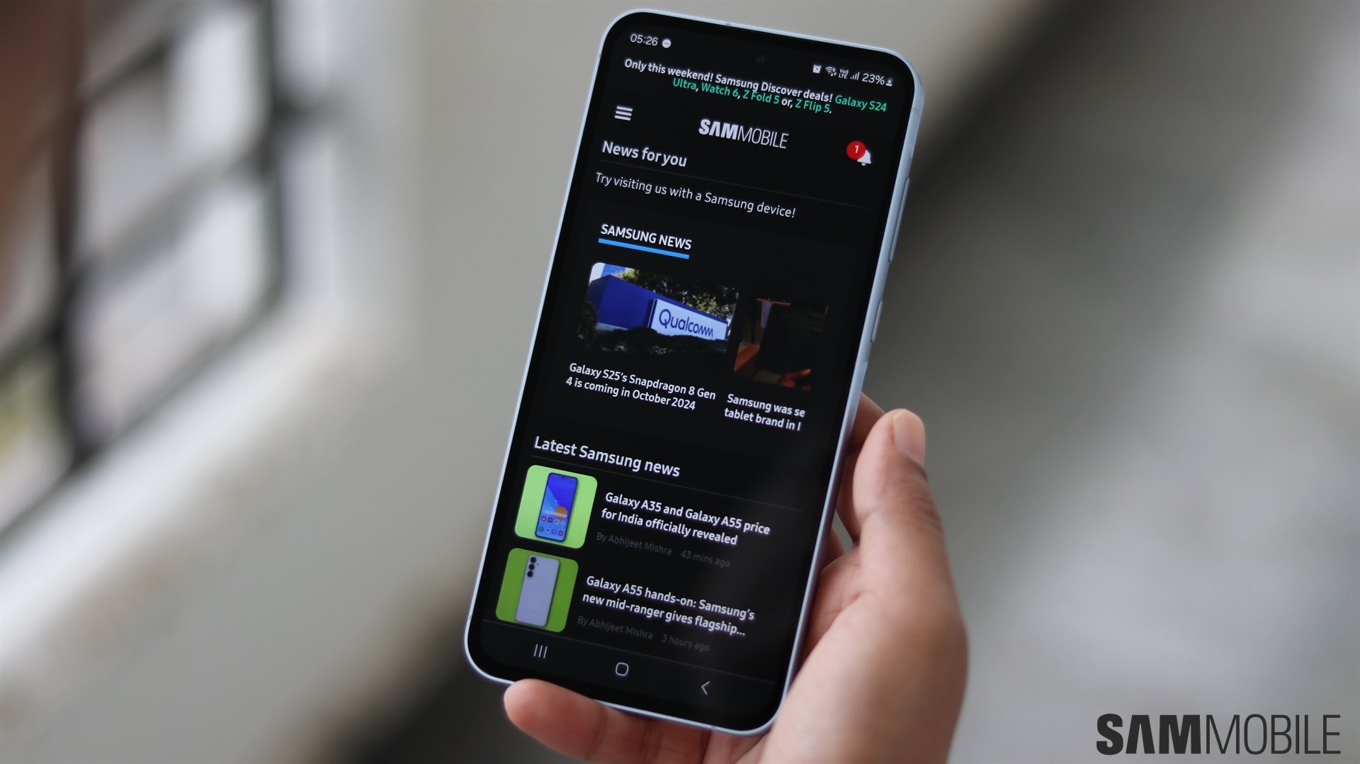 Galaxy A55 One UI 7 测试版离发布又近了一步