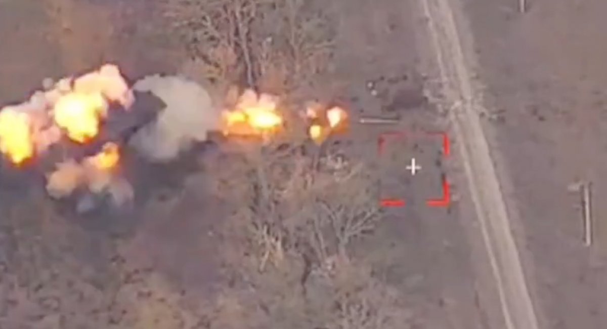 乌克兰无人系统部队消灭俄罗斯 BM-27 Uragan MLRS（视频）