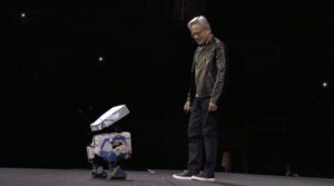 Nvidia 的 GTC 2025 主题演讲：AI 性能提升 40 倍、开源“Dynamo”和受《星球大战》启发的行走“Blue”机器人