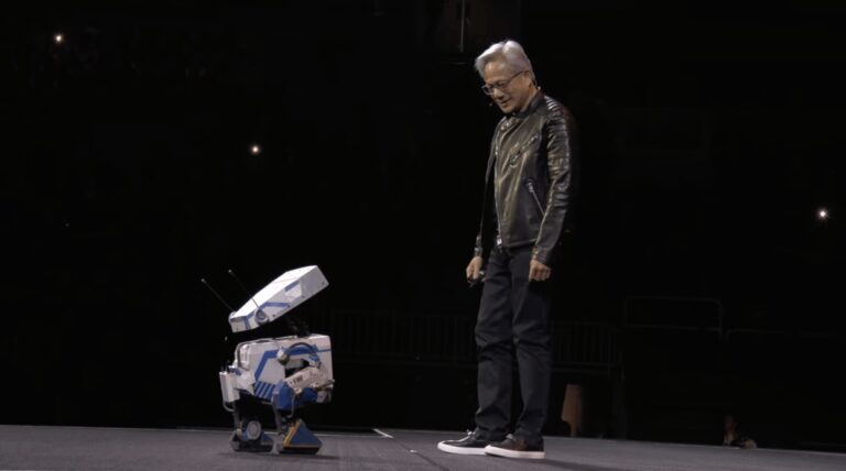 Nvidia 的 GTC 2025 主题演讲:AI 性能提升 40 倍、开源“Dynamo”和受《星球大战》启发的行走“Blue”机器人