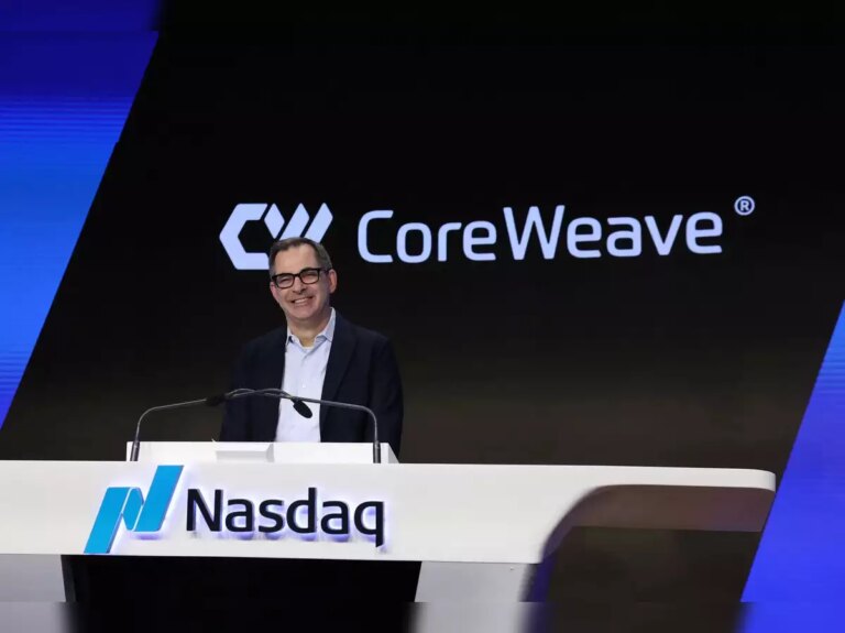 CoreWeave 在开盘交易时令人失望