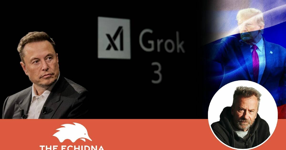 马斯克的人工智能创意 Grok 得出特朗普是俄罗斯资产的结论