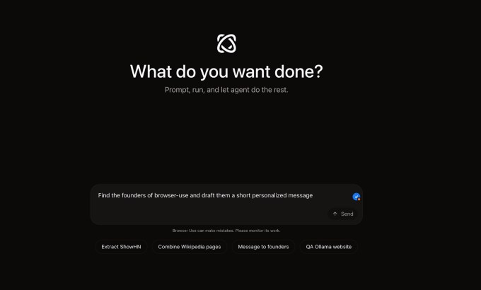 Browser Use 是使 AI“代理”更容易导航网站的工具，筹集了 $17M