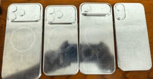 iPhone 17 Air 在新泄露的假人照片中使其他型号看起来笨重