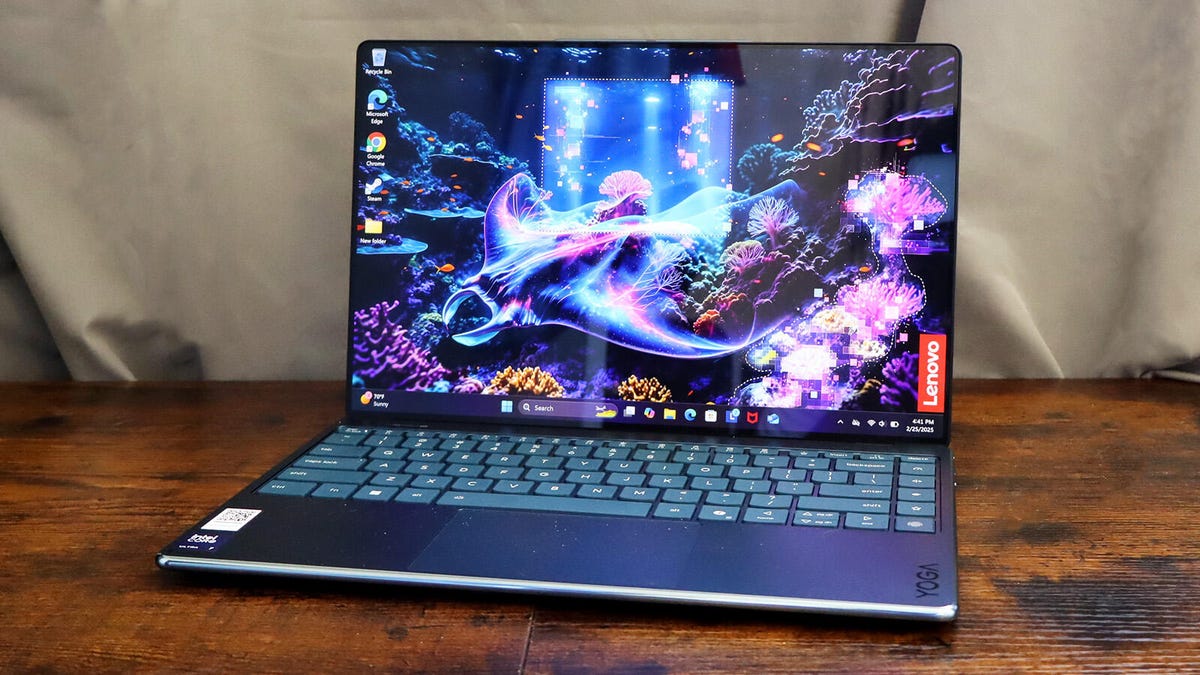 这款联想 Yoga 是我选择的最佳 MacBook Air 替代品（它实际上是蓝色的）