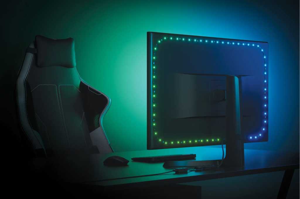 Nanoleaf 的 PC 偏置灯带无需摄像头即可同步到您的屏幕