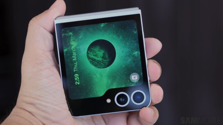 新的“渲染图”显示三星使用 Galaxy Z Flip 7 FE 的备件