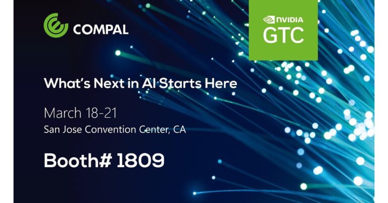 Compal 将在 GTC 2025 上推出下一代基于 AI-HPC NVIDIA MGX 的服务器
