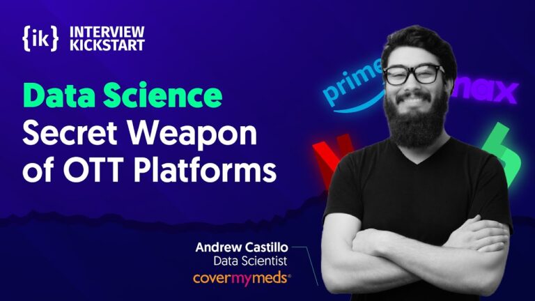 2025 年数据科学面试准备课程 – Google、Amazon Meta、Apple Netflix 的顶级数据科学家工作