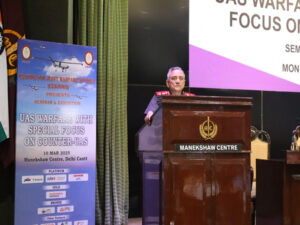 Cds Gen Anil Chauhan 强调需要为武装部队开发全面的反无人机系统