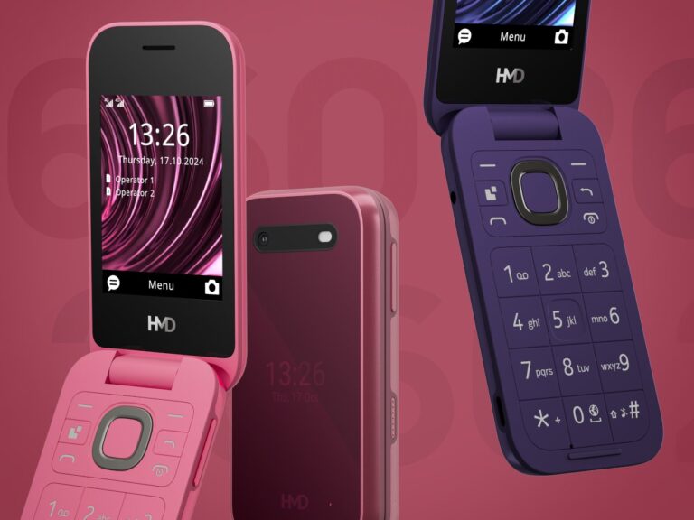 HMD 2660 Flip 是一款复古手机，专为简单和数字排毒而设计