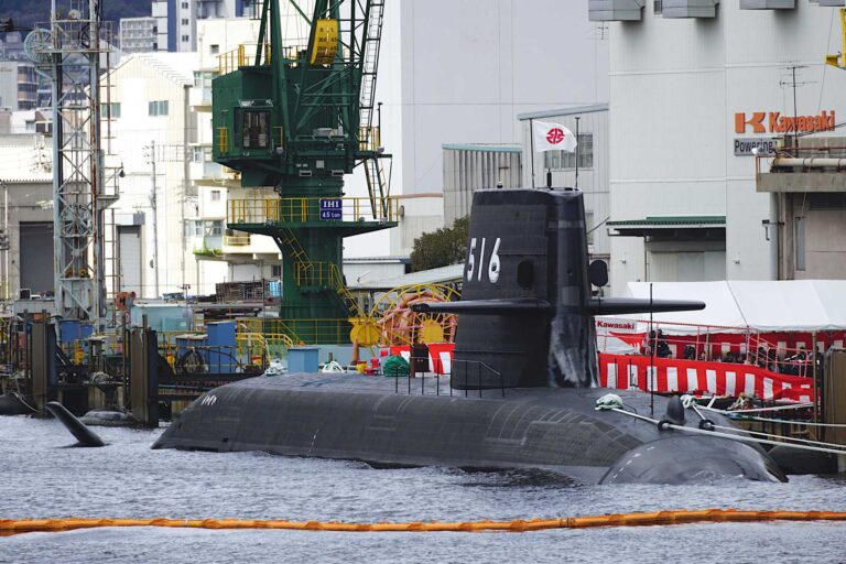 日本委托第四艘大艺级潜艇 Raigei 加强对中国海军扩张的监视