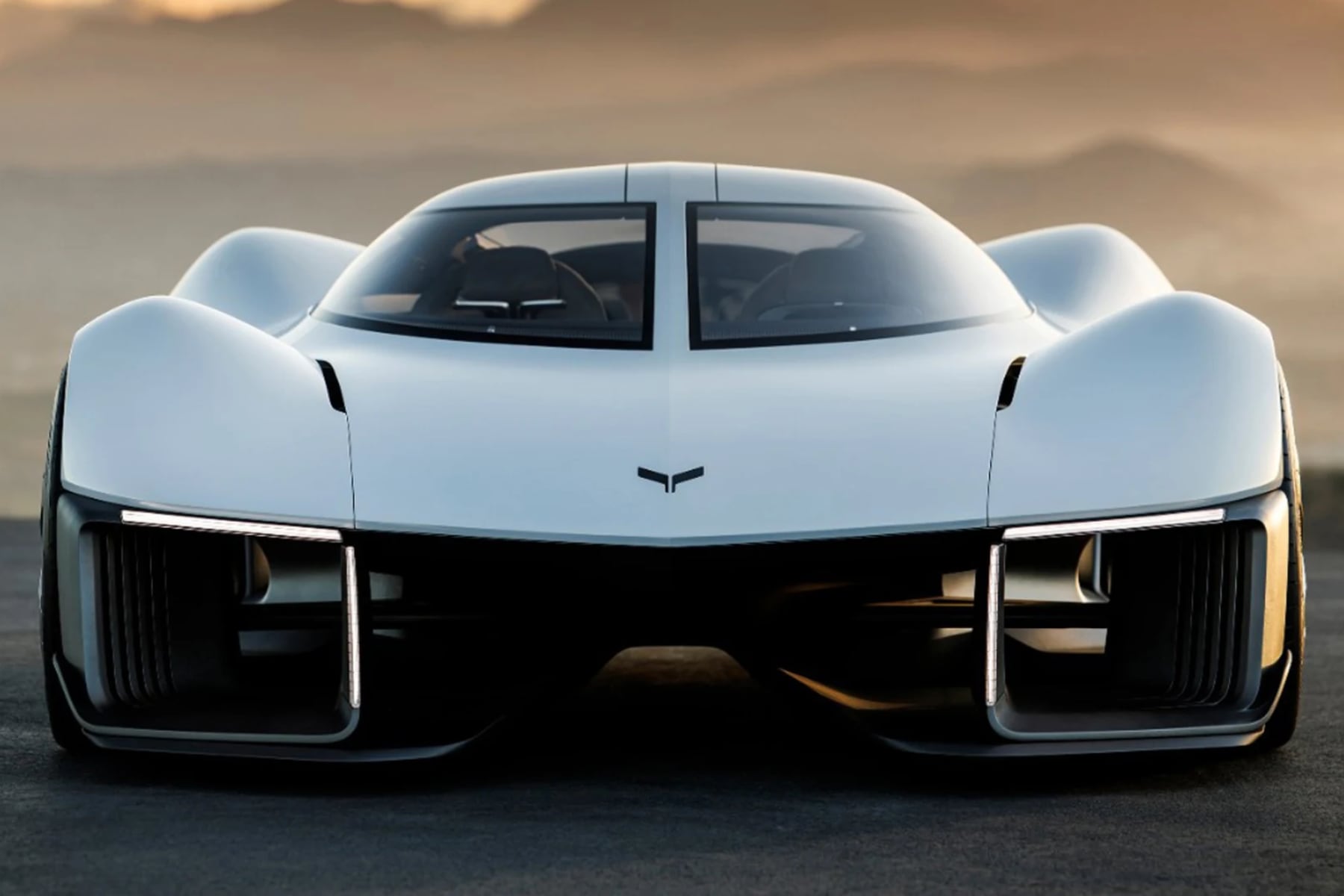 通用汽车的 EV Corvette 概念车剥离了 V8 传统