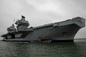 英国通过威尔士亲王号航空母舰在印太地区投射海军力量