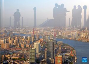 上海白玉兰广场观景台向公众开放