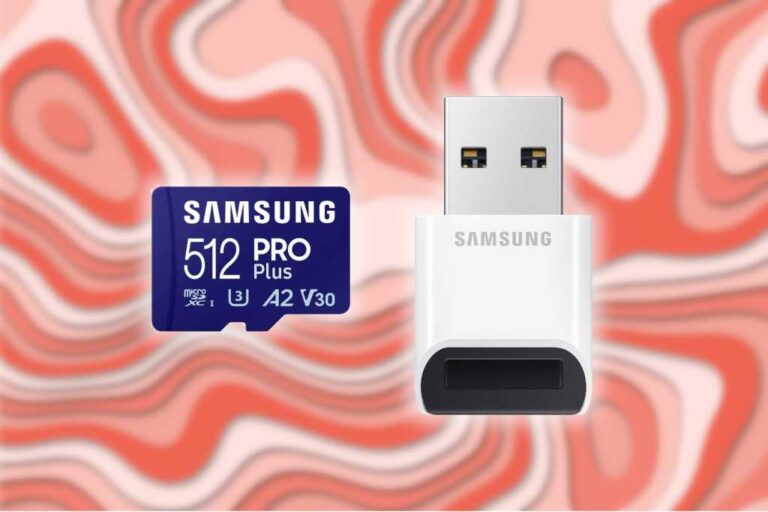 三星带 USB 适配器的 512GB microSD 卡创历史新低