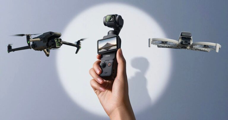 随着 DJI 大疆创新不断扩大其成像产品组合，这一切都回到了无人机上