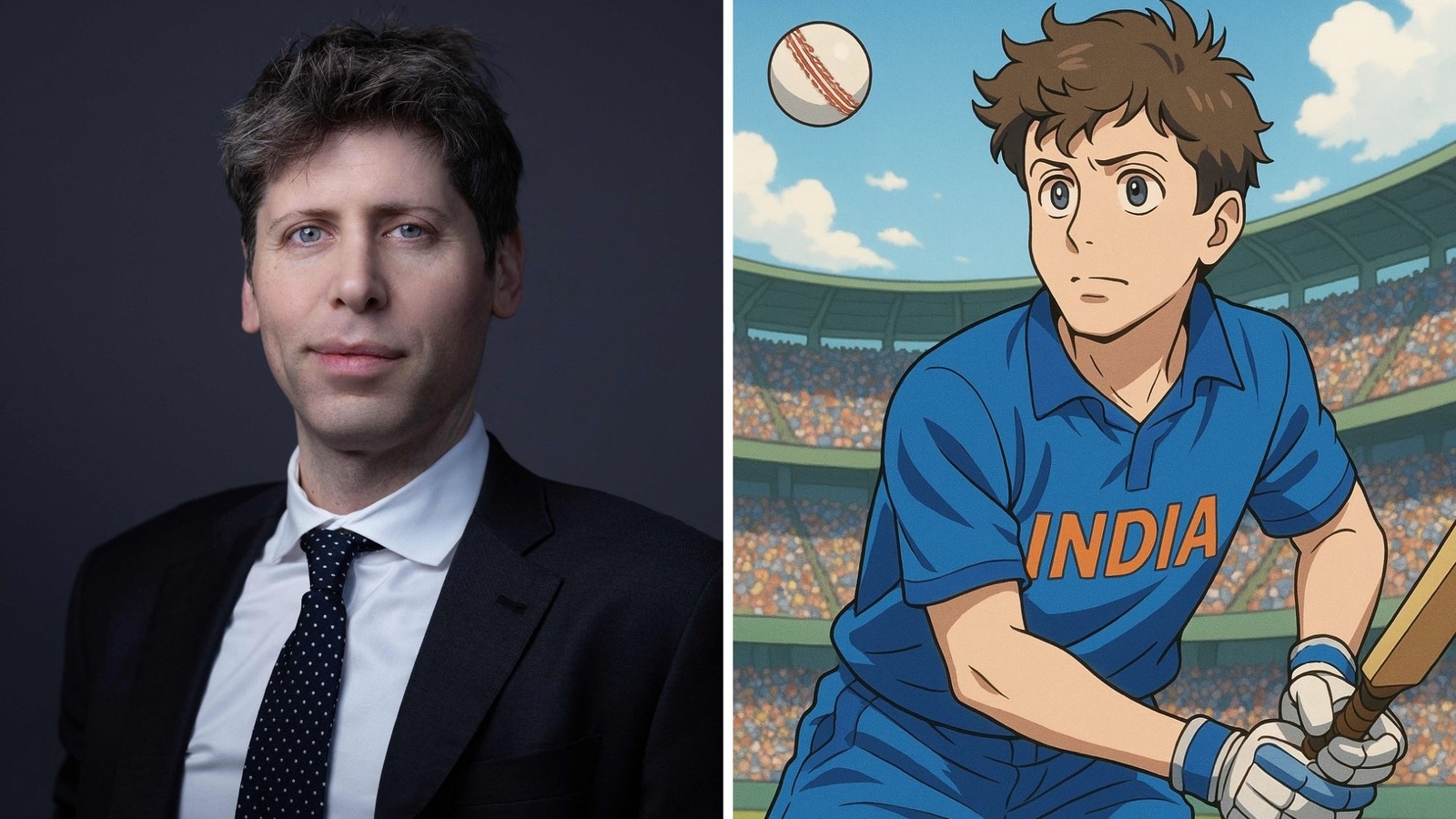 吉卜力风格的热潮结束了？山姆·奥特曼 （Sam Altman） 在动漫 AI 图片中成为印度板球运动员