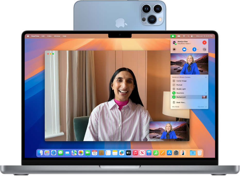 如何将 iPhone 用作 Mac 的网络摄像头